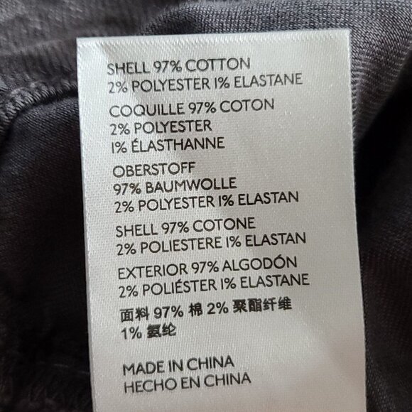 Anthropologie Pilcro The Borrowed Boyfriend Jeans Sz 32 Gray Distressed NWOT - Picture 11 of 14